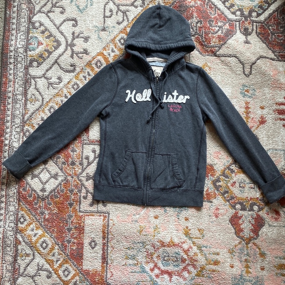 Hollister laguna beach zip up jacket